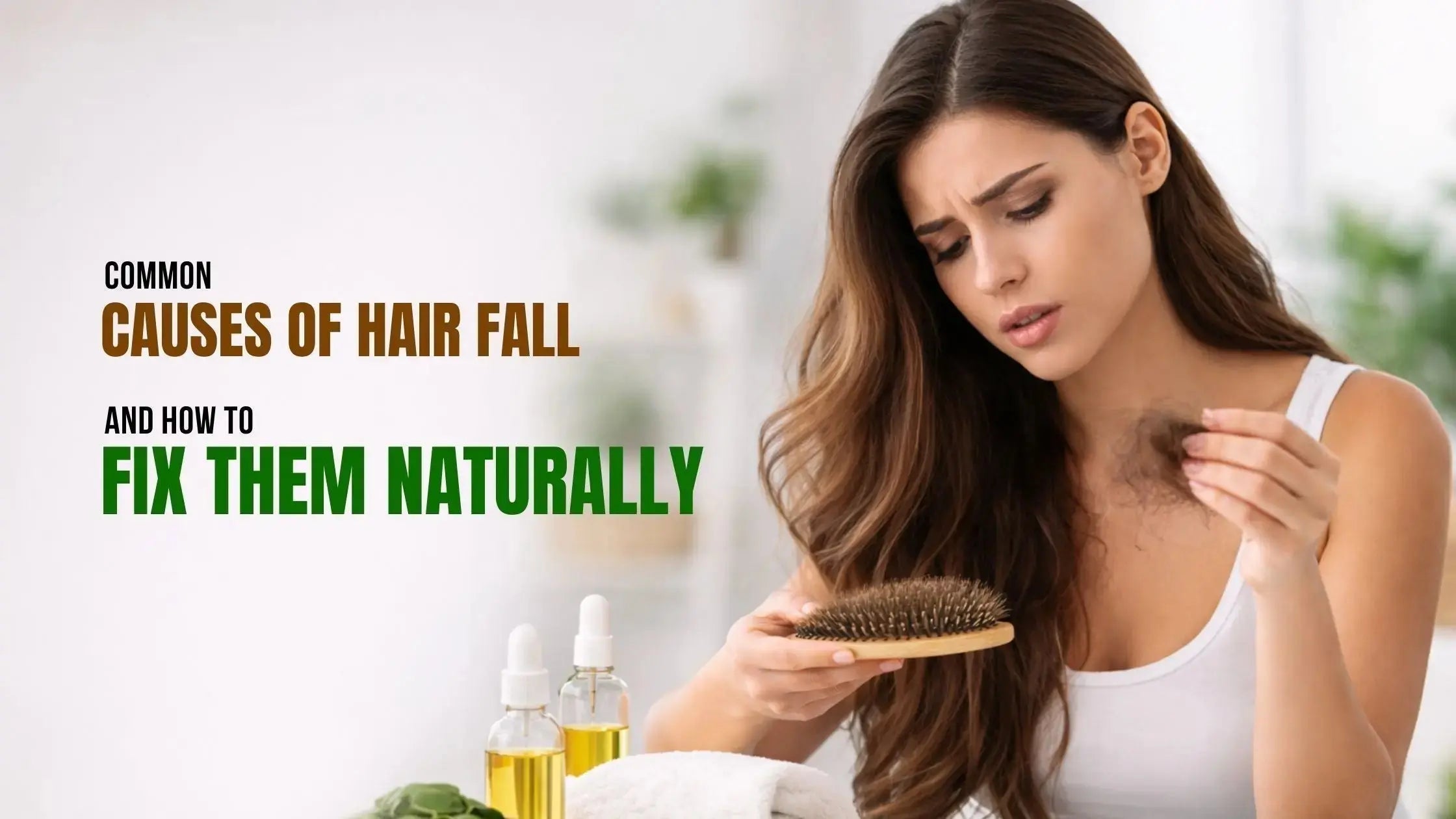 Common Causes of Hair Fall and How to Fix Them Naturally Vaidhkey Ayurveda