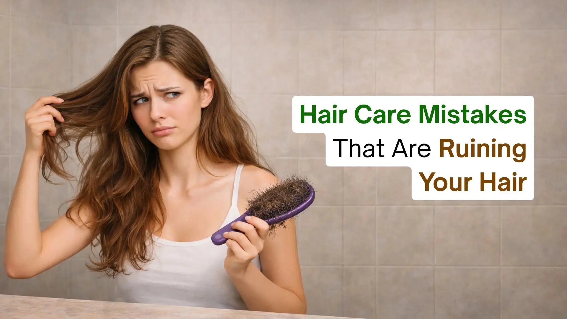 Hair Care Mistakes: Why Your Routine Is Not Working (Hidden Mistakes) Vaidhkey Ayurveda