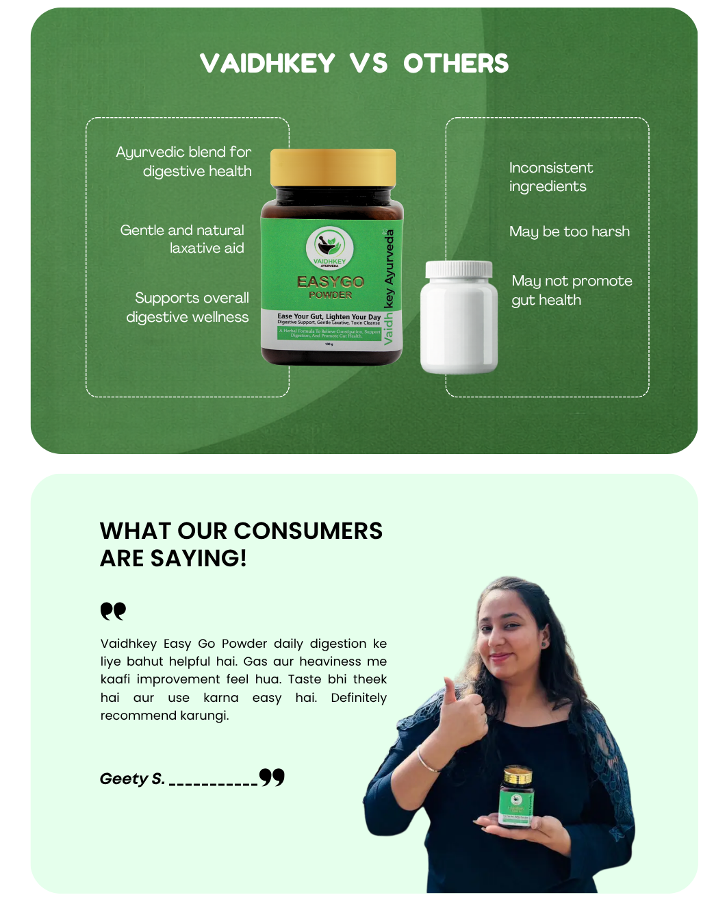 Ayurvedic Constipation Powder for Natural Relief - Easy Go Powder