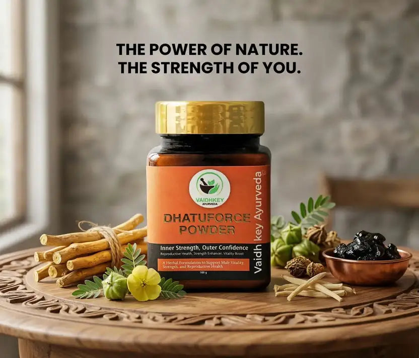 Ayurvedic Stamina Booster for Men – Dhatu Force Powder