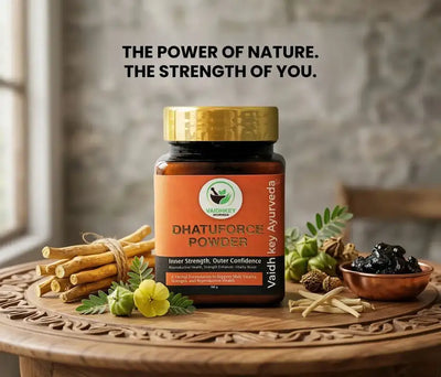 Ayurvedic Stamina Booster for Men – Dhatu Force Powder