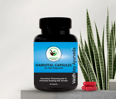 Hair Vital Capsules - Ayurvedic Hair Growth Capsules for Stronger Hair