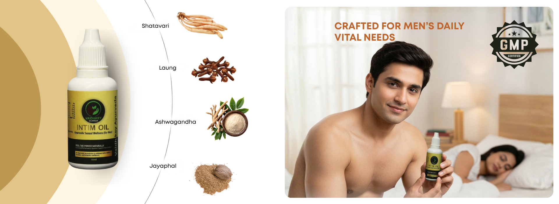 Intim Oil – Ayurvedic Intimate Care Oil for Men’s Stamina & Performance