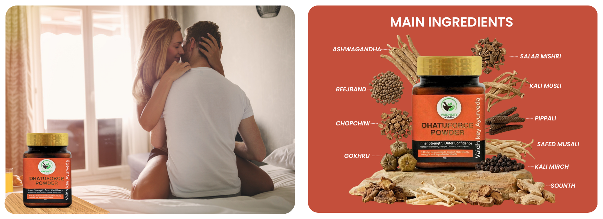 Ayurvedic Stamina Booster for Men – Dhatu Force Powder