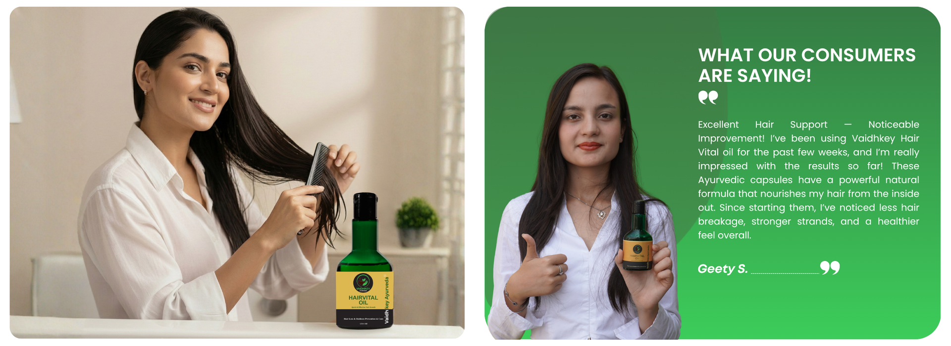 Ayurvedic Hair Vital Oil for Hair Fall & Hair Growth
