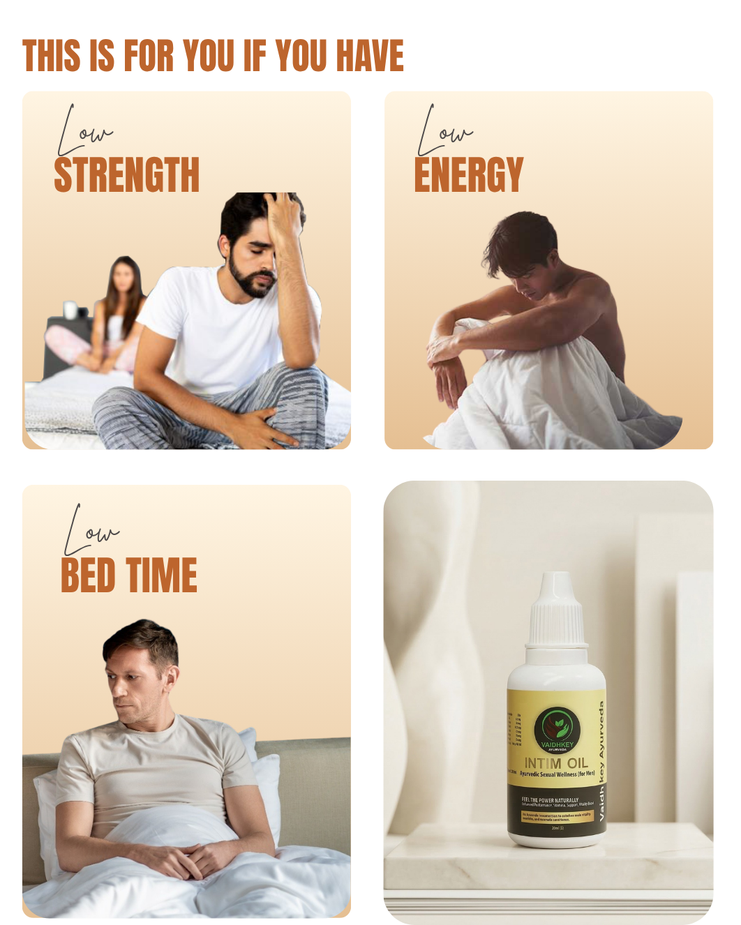 Intim Oil – Ayurvedic Intimate Care Oil for Men’s Stamina & Performance