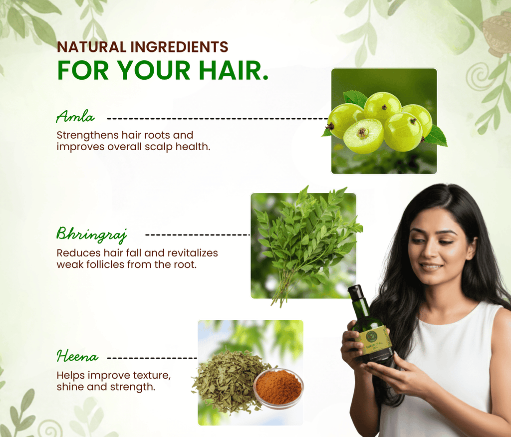 Hair Vital Oil & Hair Vital Capsules & Omega pure SG (Combo)