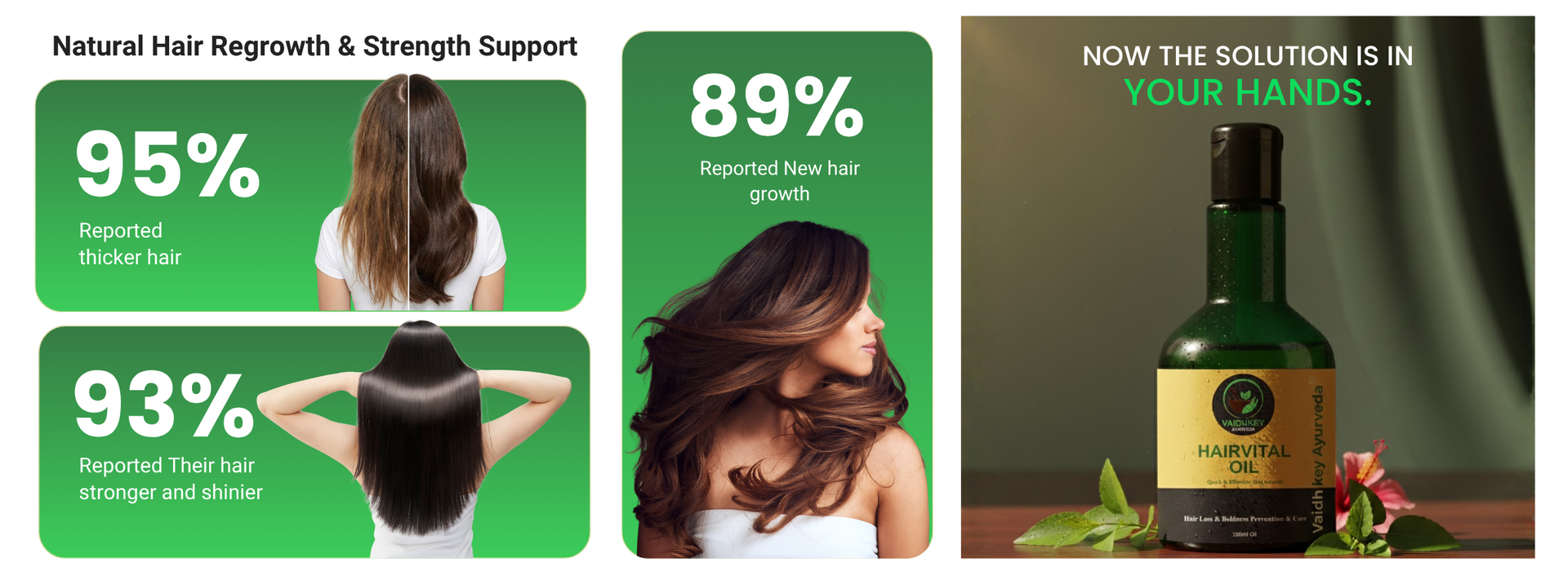 Ayurvedic Hair Vital Oil for Hair Fall & Hair Growth