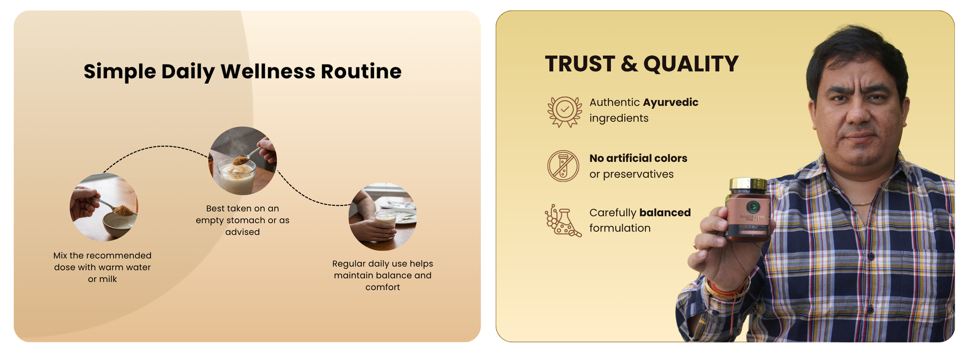 Ayurvedic Sugar Control Powder - Glucobalance for Blood Sugar Support