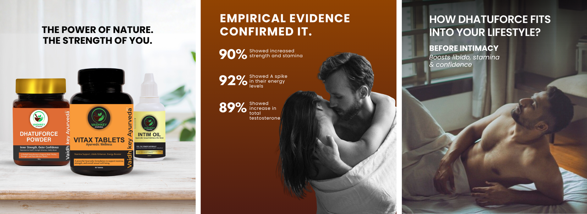 Ayurvedic Stamina Booster Kit for Men - Energy & Vitality Kit