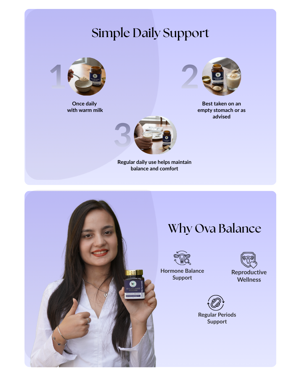 Ayurvedic Powder for Hormonal Balance - Ova Balance Powder