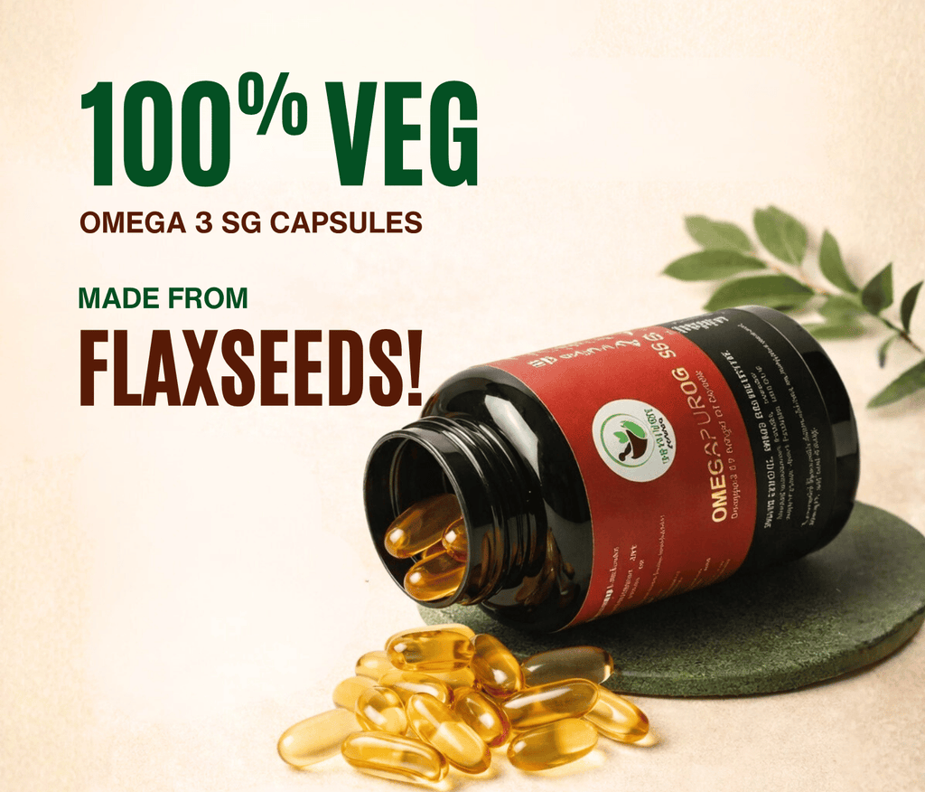 Hair Vital Oil & Hair Vital Capsules & Omega pure SG (Combo)