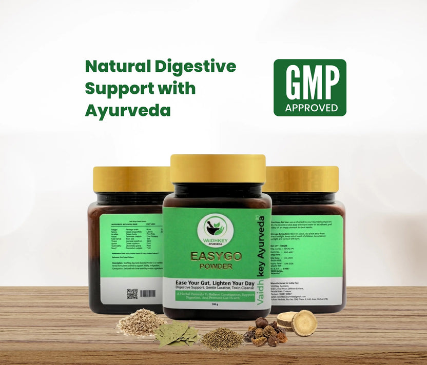 Ayurvedic Constipation Powder for Natural Relief - Easy Go Powder