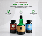 Hair Vital Oil & Hair Vital Capsules & Omega pure SG (Combo)