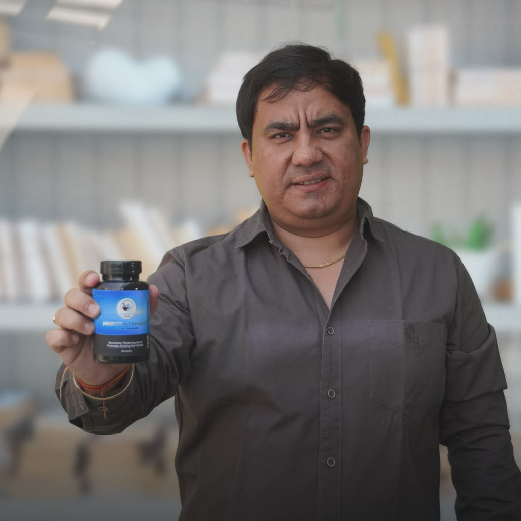 Hair Vital Capsules - Ayurvedic Hair Growth Capsules for Stronger Hair