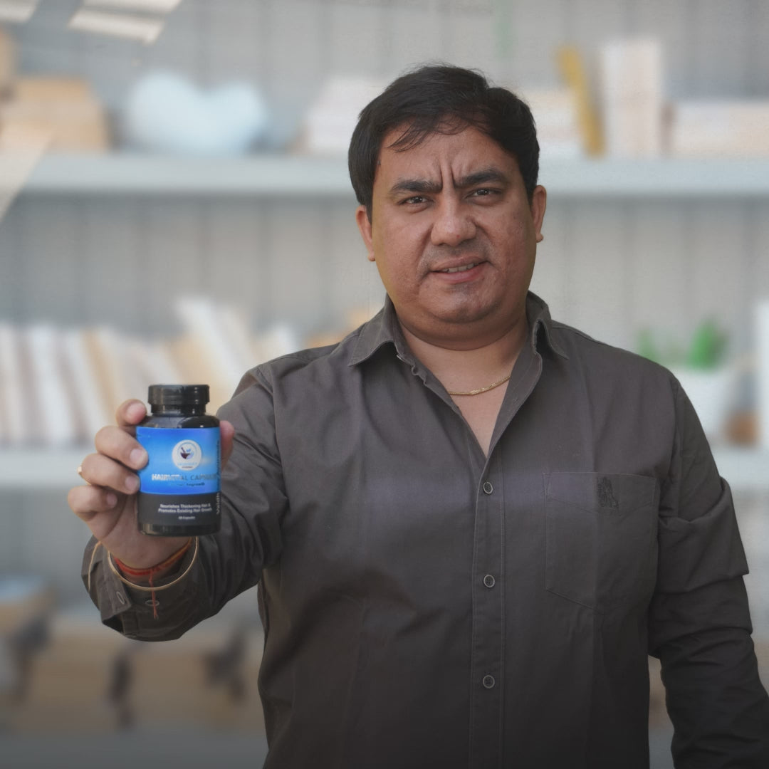 Hair Vital Capsules - Ayurvedic Hair Growth Capsules for Stronger Hair