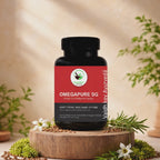 Omega Pure SG - Ayurvedic Omega 3 6 9 Capsules for Heart & Brain Health