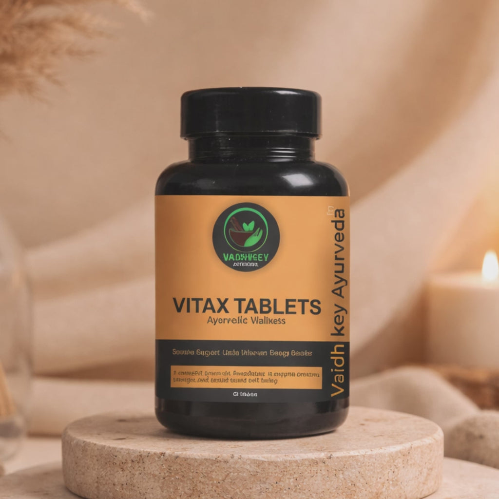 Ayurvedic Stamina Tablets for Energy & Strength - Vitax Tablets