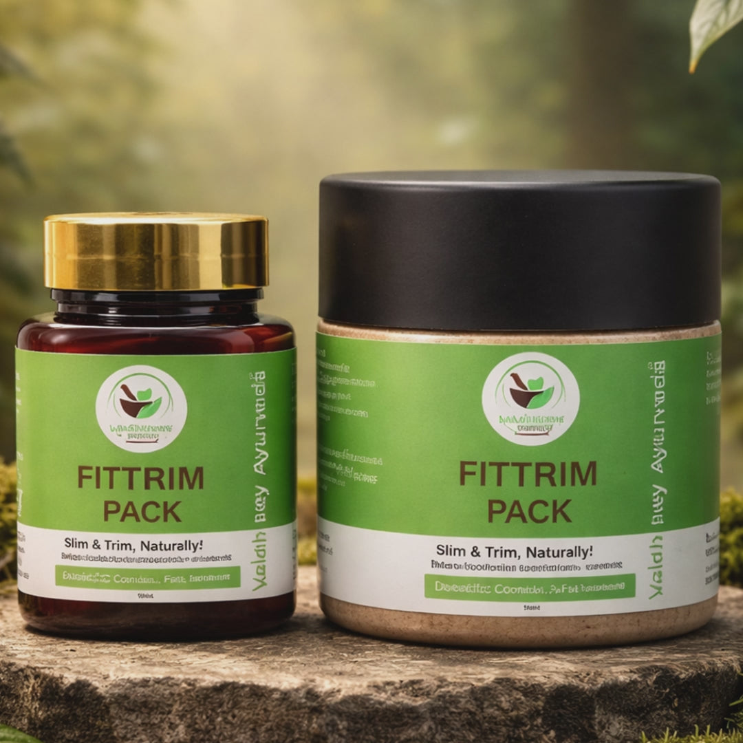 Ayurvedic Weight Loss Powder - Fit Trim Pack for Fat Management