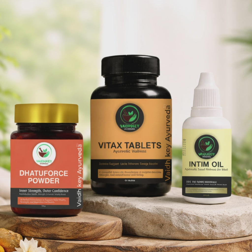 Ayurvedic Stamina Booster Kit for Men - Energy & Vitality Kit